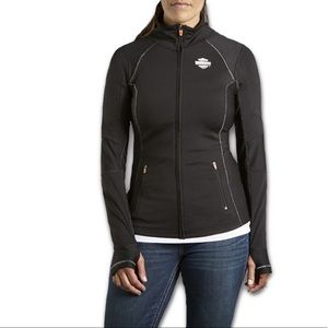 Harley-Davidson Womens Full Zip Bar & Shield Vented Performance Jacket